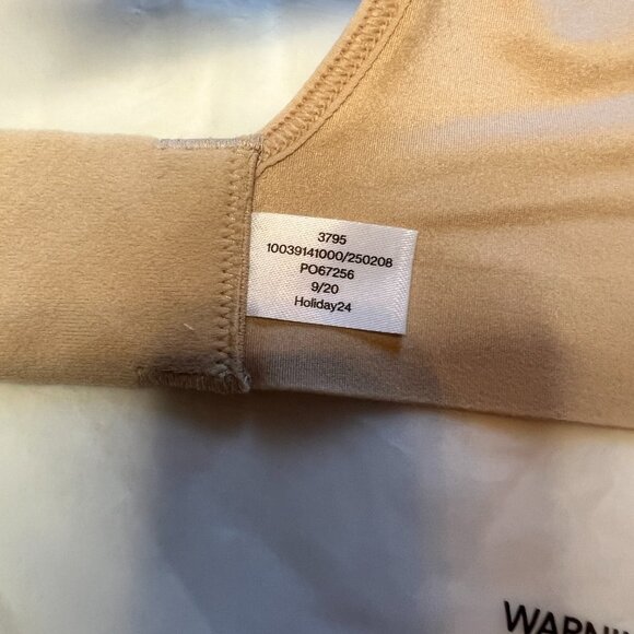 Tommy John Ultimate Comfort Wire-Free T-Shirt Bra 32C Paris Nude - Picture 8 of 9